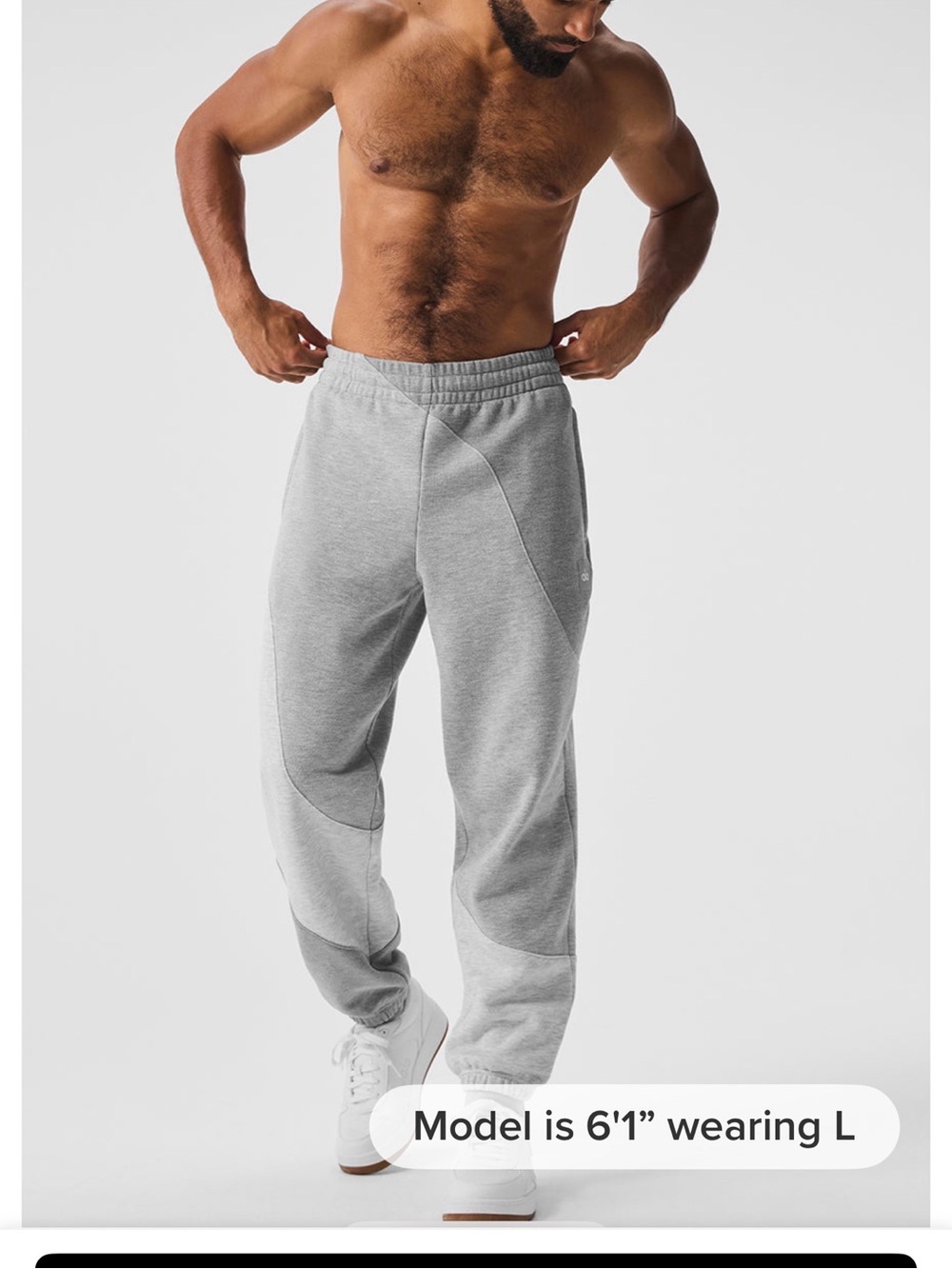 Make Waves Sweatpant - Athletic Heather Grey Tonal $148
